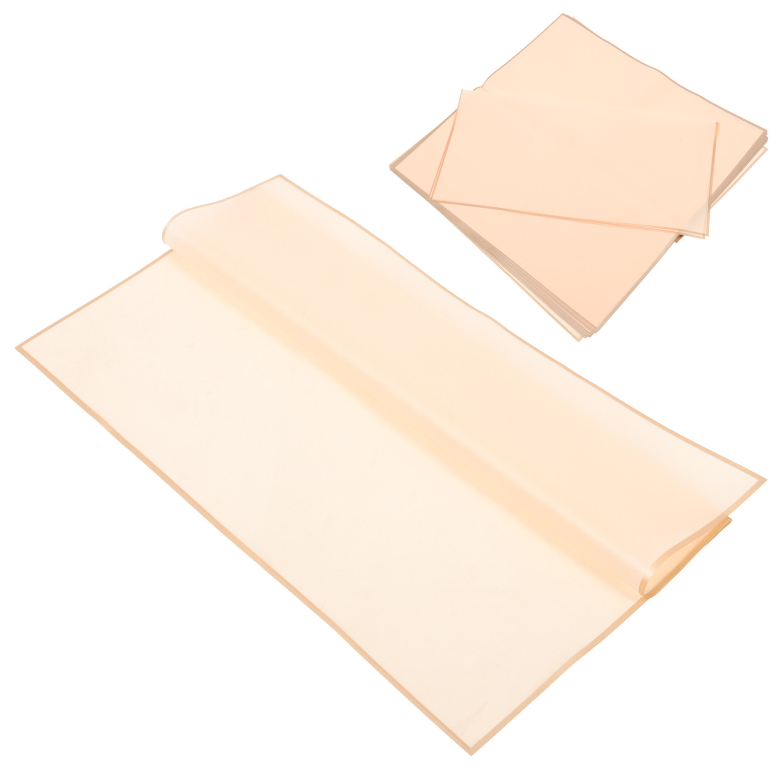 The Florist Supply - 20 Sheets Waterproof Gold-Edged Jelly Film