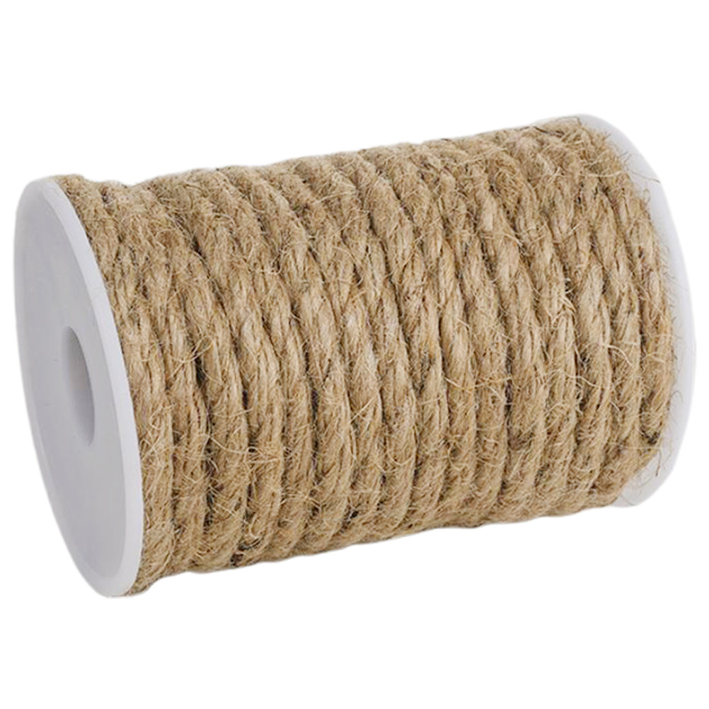 Natural Jute Rope Brown 12Mm T - Twine Jute Natural のレビューと価格
