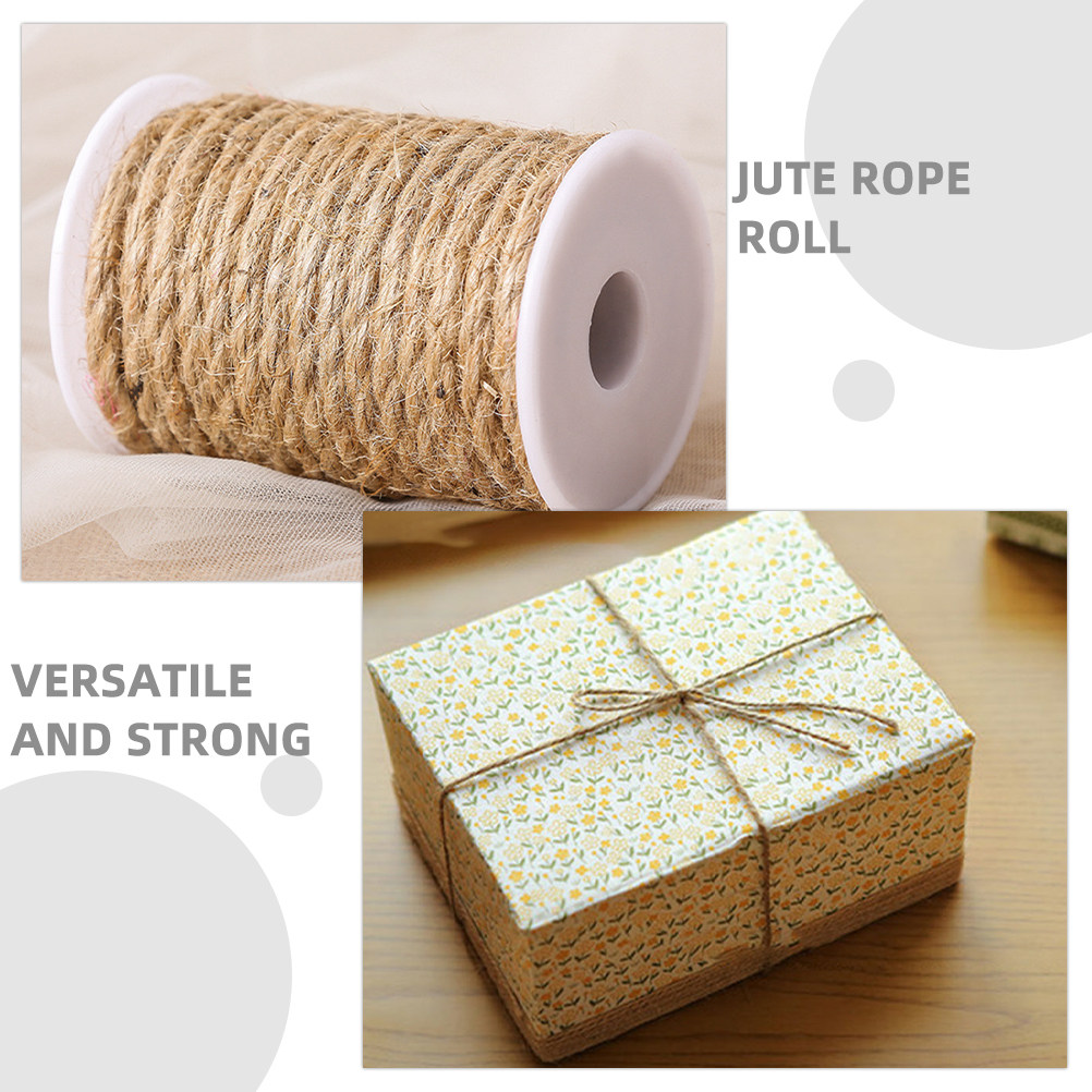 Natural Jute Rope Brown 12Mm T - Twine Jute Natural のレビューと価格