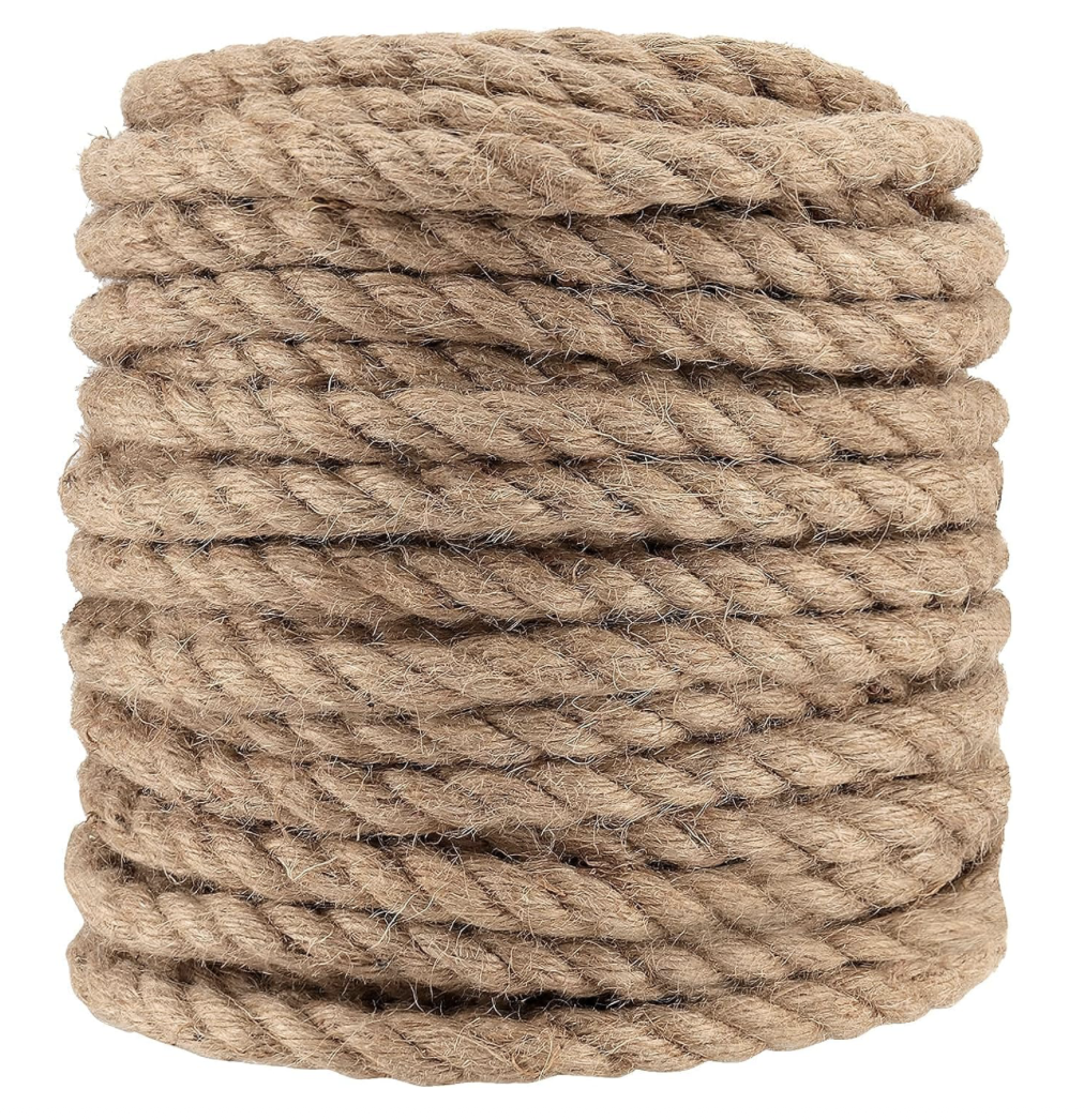 10mm 10/30/50M Natural Jute Ro - Twine Jute Natural のレビューと価格