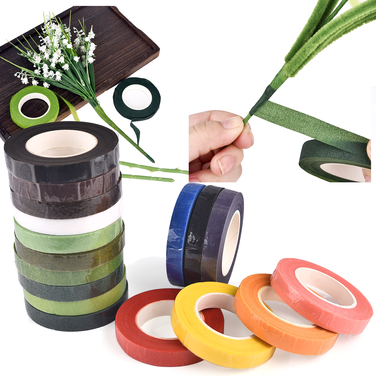 30yards Floral Stem Tape Corsa - The Florist Supply のレビューと価格