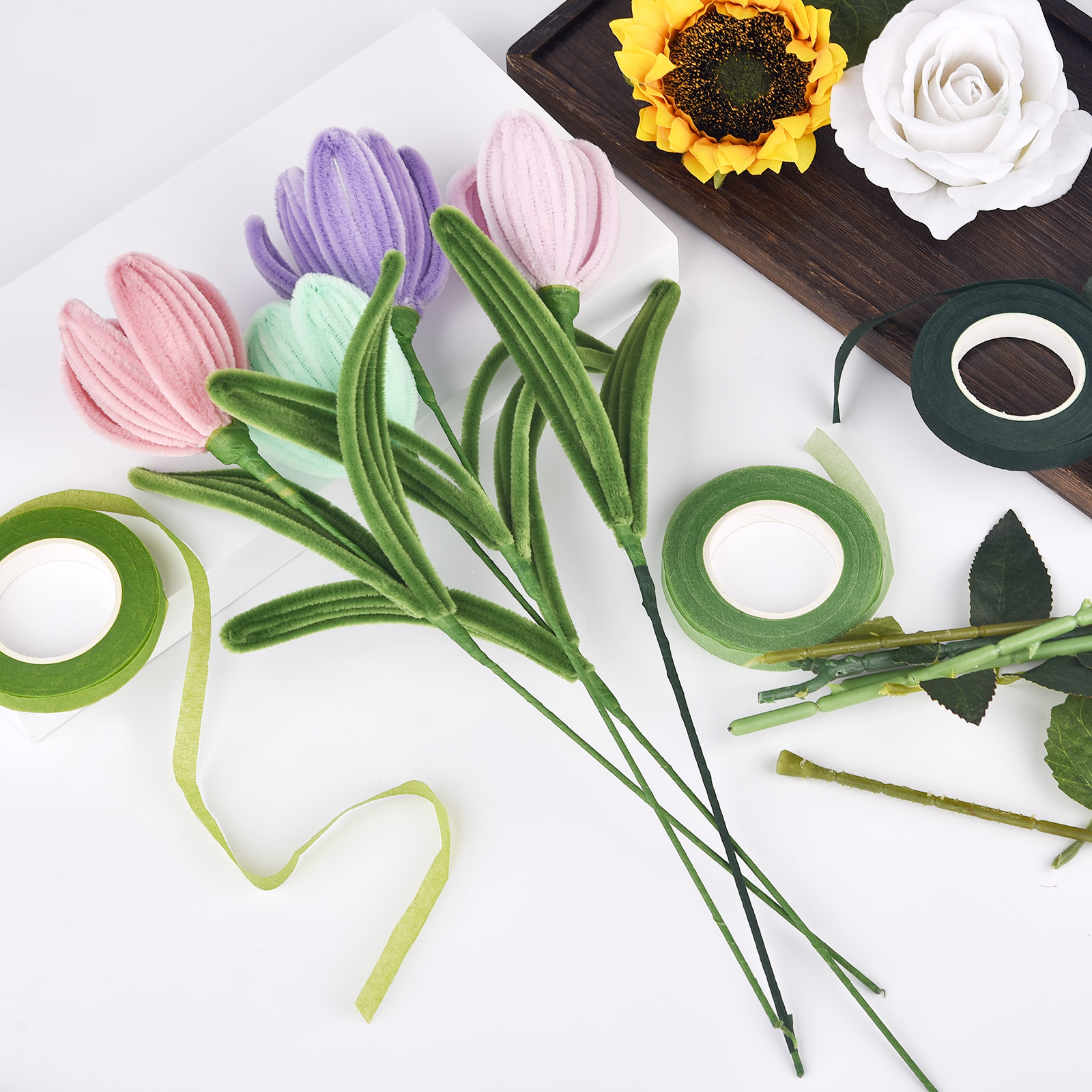 30yards Floral Stem Tape Corsa - The Florist Supply のレビューと価格