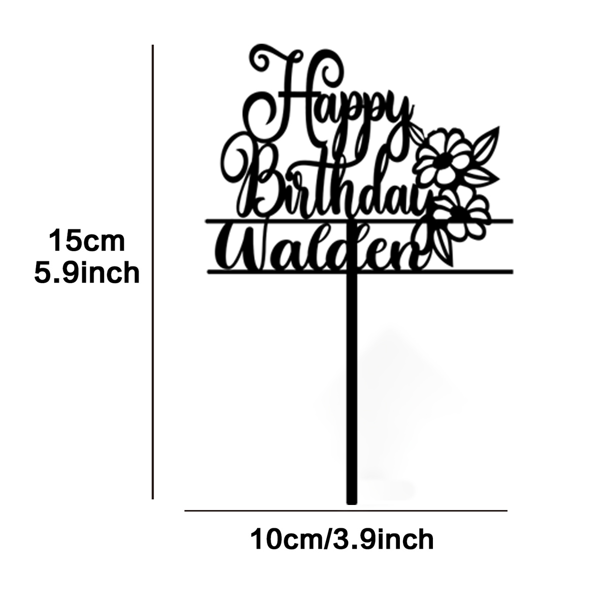 1PC New Happy Birthday to the  - Flower Supplies のレビューと価格