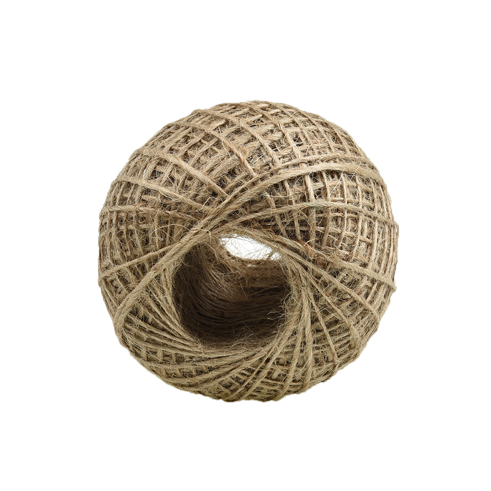 New 100m Long Linen Rope Jute  - Twine Jute Natural のレビューと価格