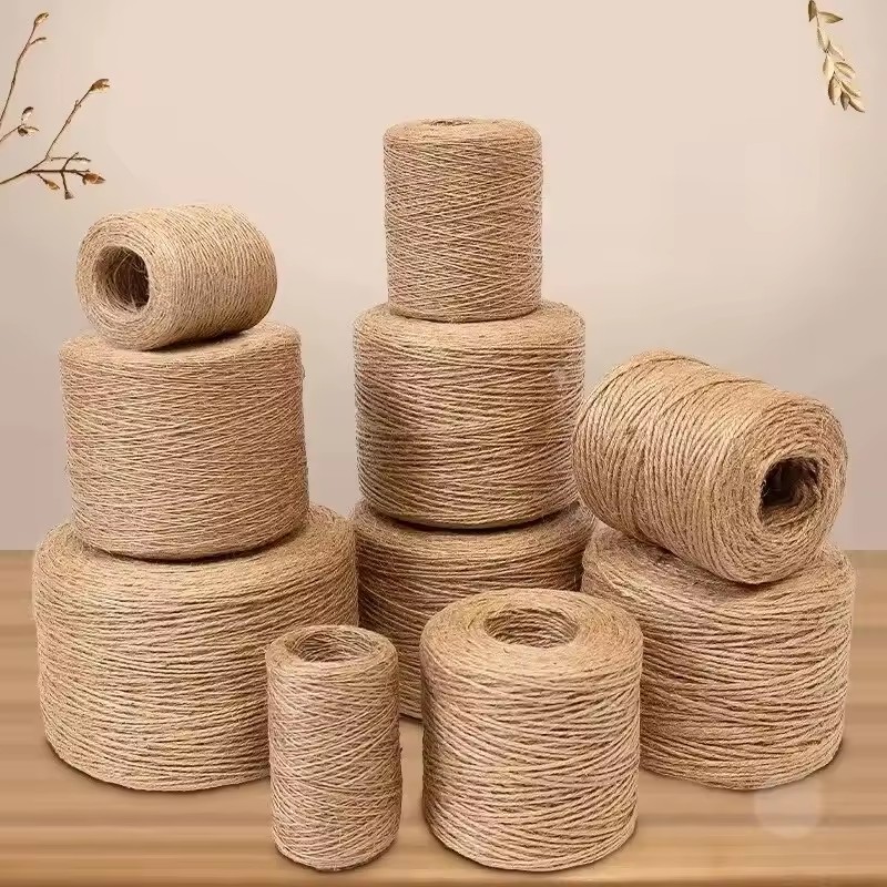 100M Natural Vintage Jute Rope - Twine Jute Natural のレビューと価格