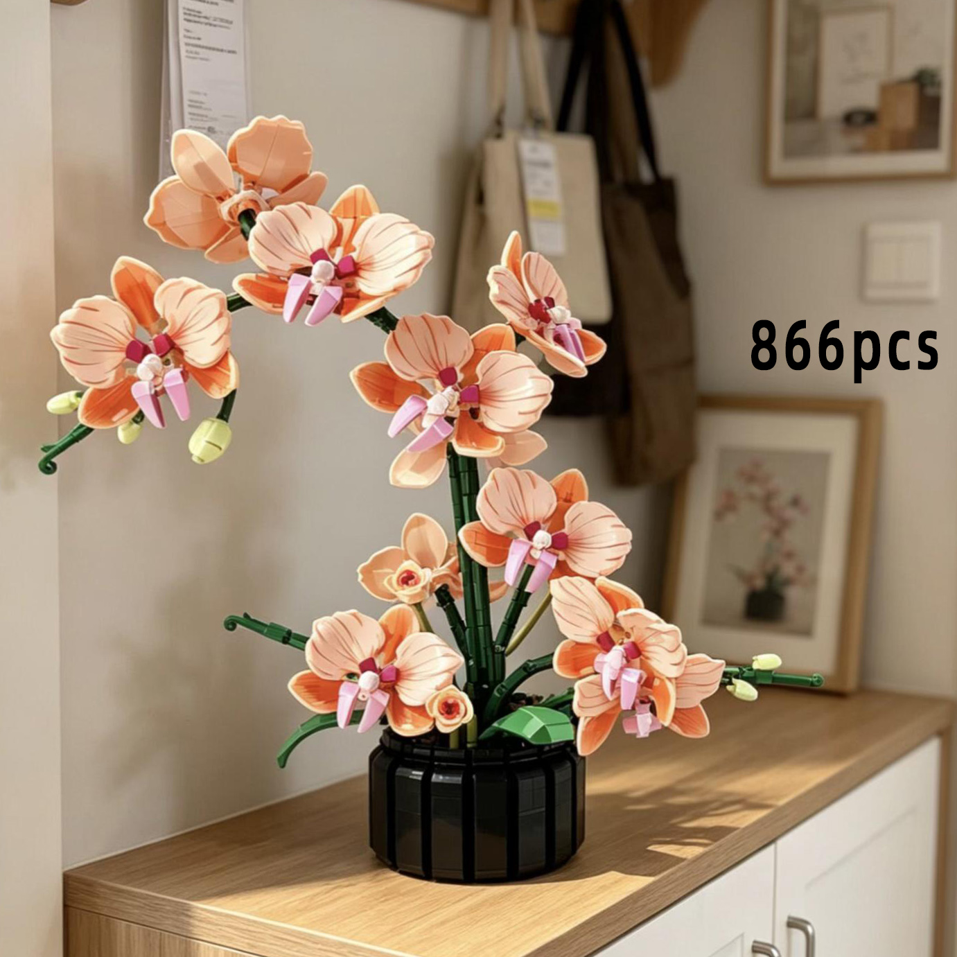 Orange Phalaenopsis Orchid Bui - Florist Supply Vases のレビューと価格