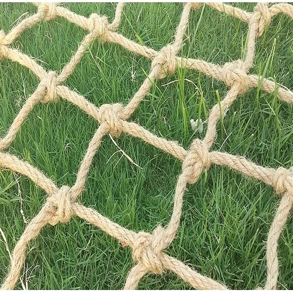 Hemp Rope Climbing Net Nature  - Twine Jute Natural のレビューと価格