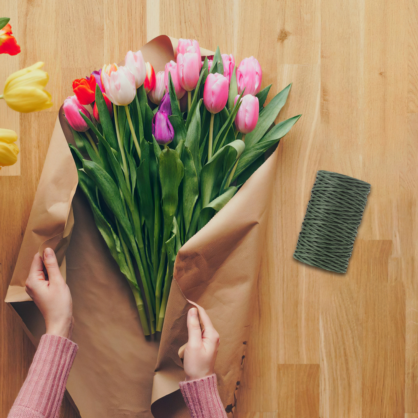 2 Rolls Covered Florist Wire 2 - The Florist Supply のレビューと価格