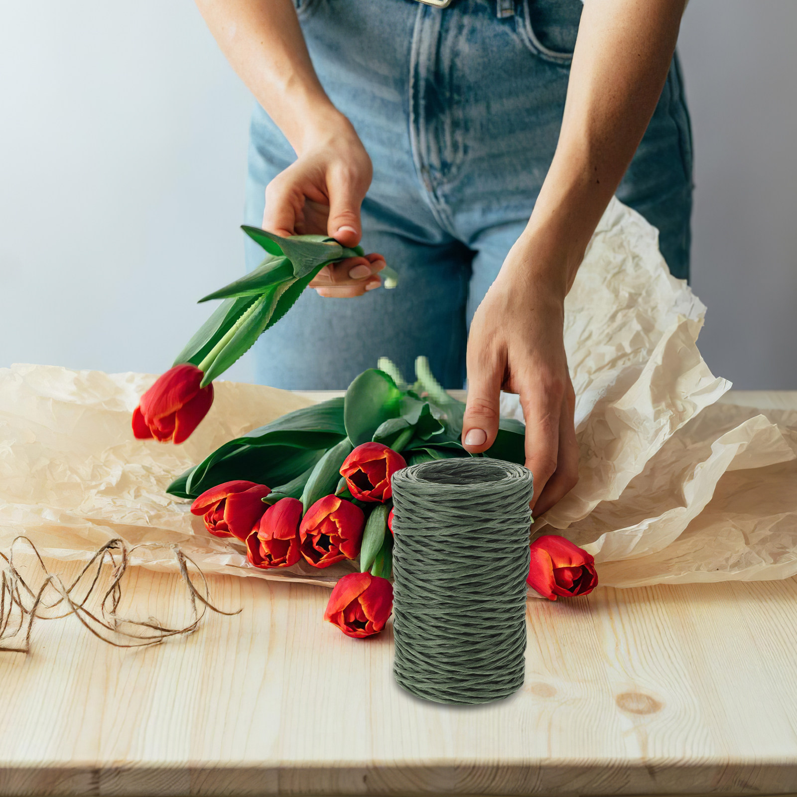 2 Rolls Covered Florist Wire 2 - The Florist Supply のレビューと価格