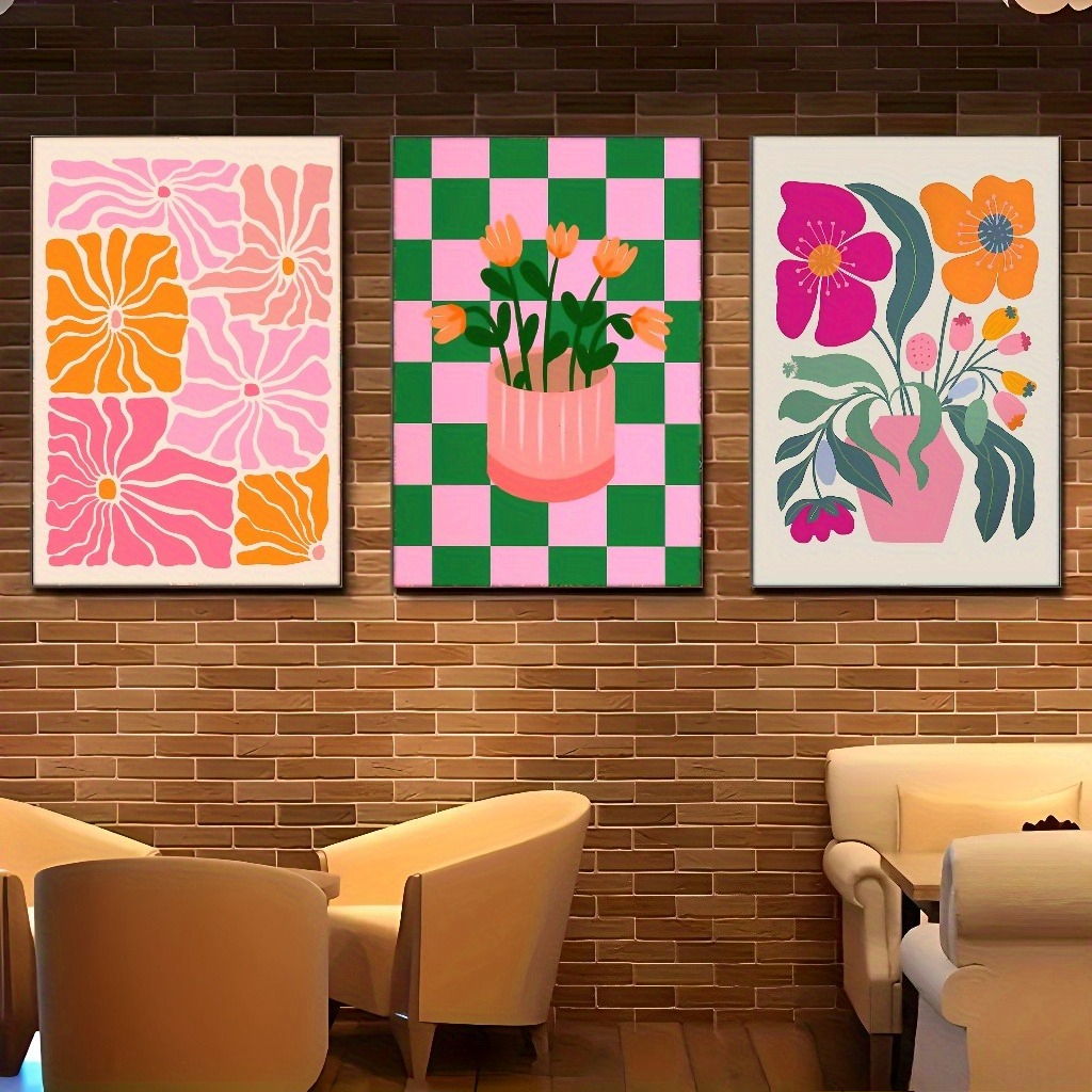 Vibrant Flowers and Vases Canv - Florist Supply Vases のレビューと価格