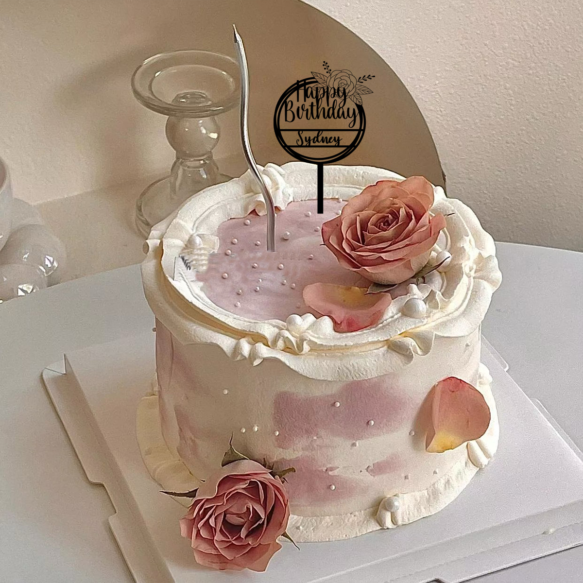 1PC Cartoon Happy birthday wis - Flower Supplies のレビューと価格