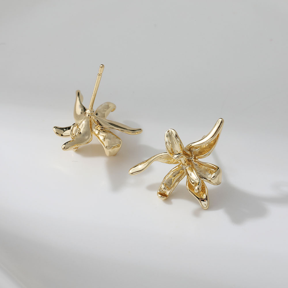 4PCS Dainty Flower Shape Ear S - Flower Supplies のレビューと価格