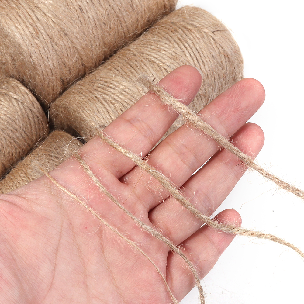 100Meters Natural Jute Cords S - Twine Jute Natural のレビューと価格
