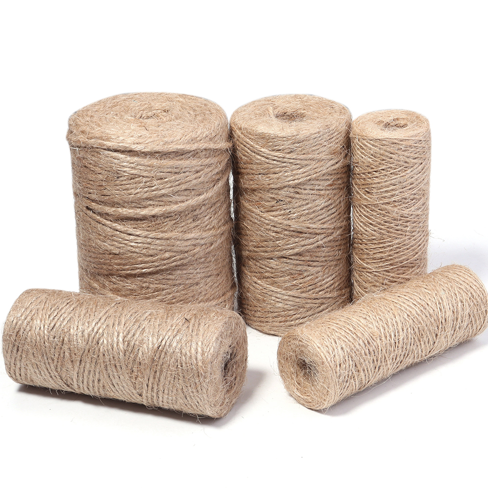 100Meters Natural Jute Cords S - Twine Jute Natural のレビューと価格