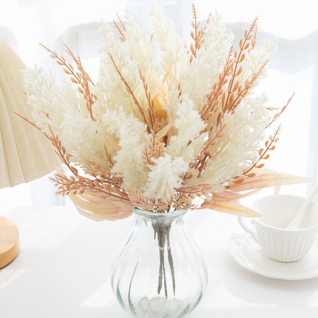 Artificial Plant Reed Festival - Florist Supply Vases のレビューと価格