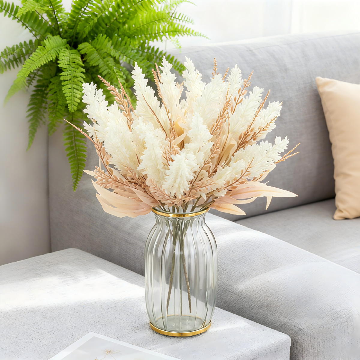 Artificial Plant Reed Festival - Florist Supply Vases のレビューと価格