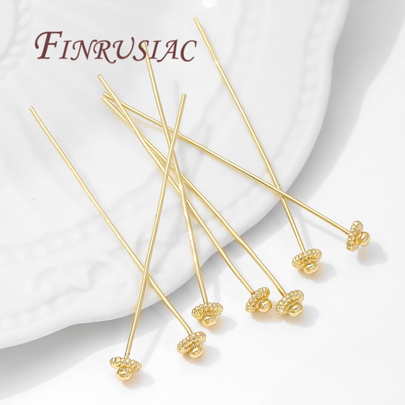 10/20Pcs/Lot 18K Gold-plated P - Flower Supplies のレビューと価格