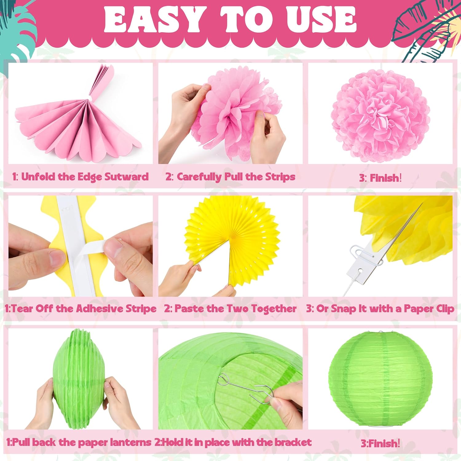 13PCS Hawaiian Luau Party Deco - Flower Supplies のレビューと価格