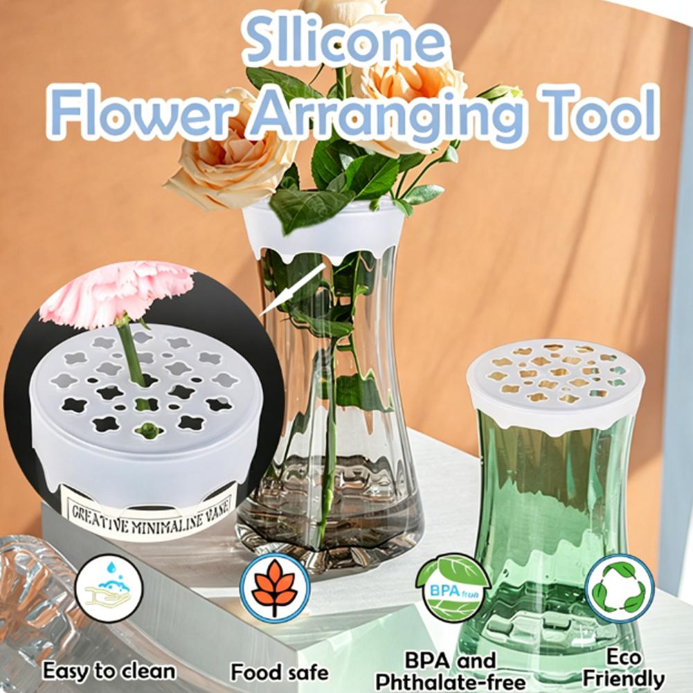 Silicone Blossom Grid Flower A - Florist Supply Vases のレビューと価格