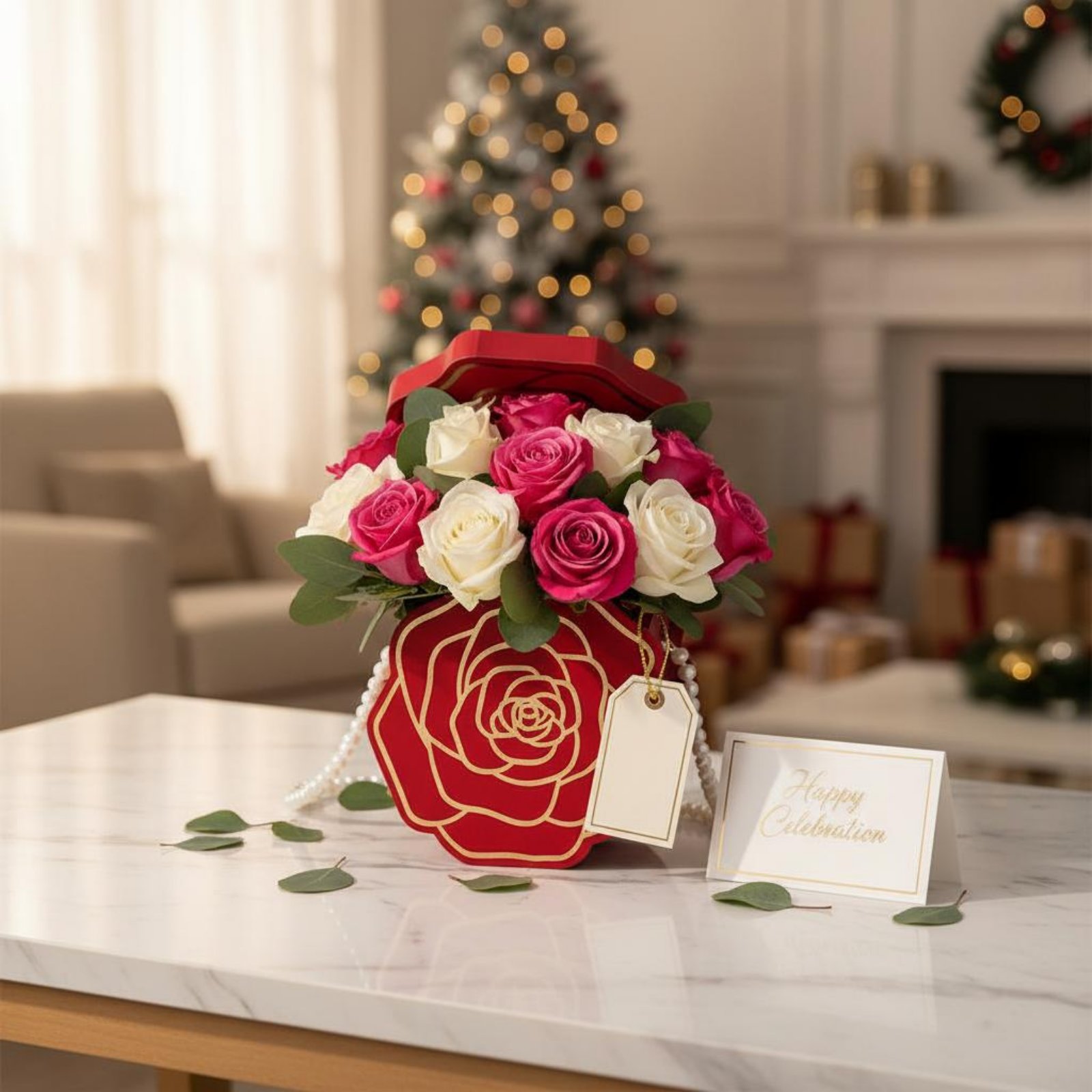 Floral Flower Arrangement Ribb - Flower Supplies のレビューと価格