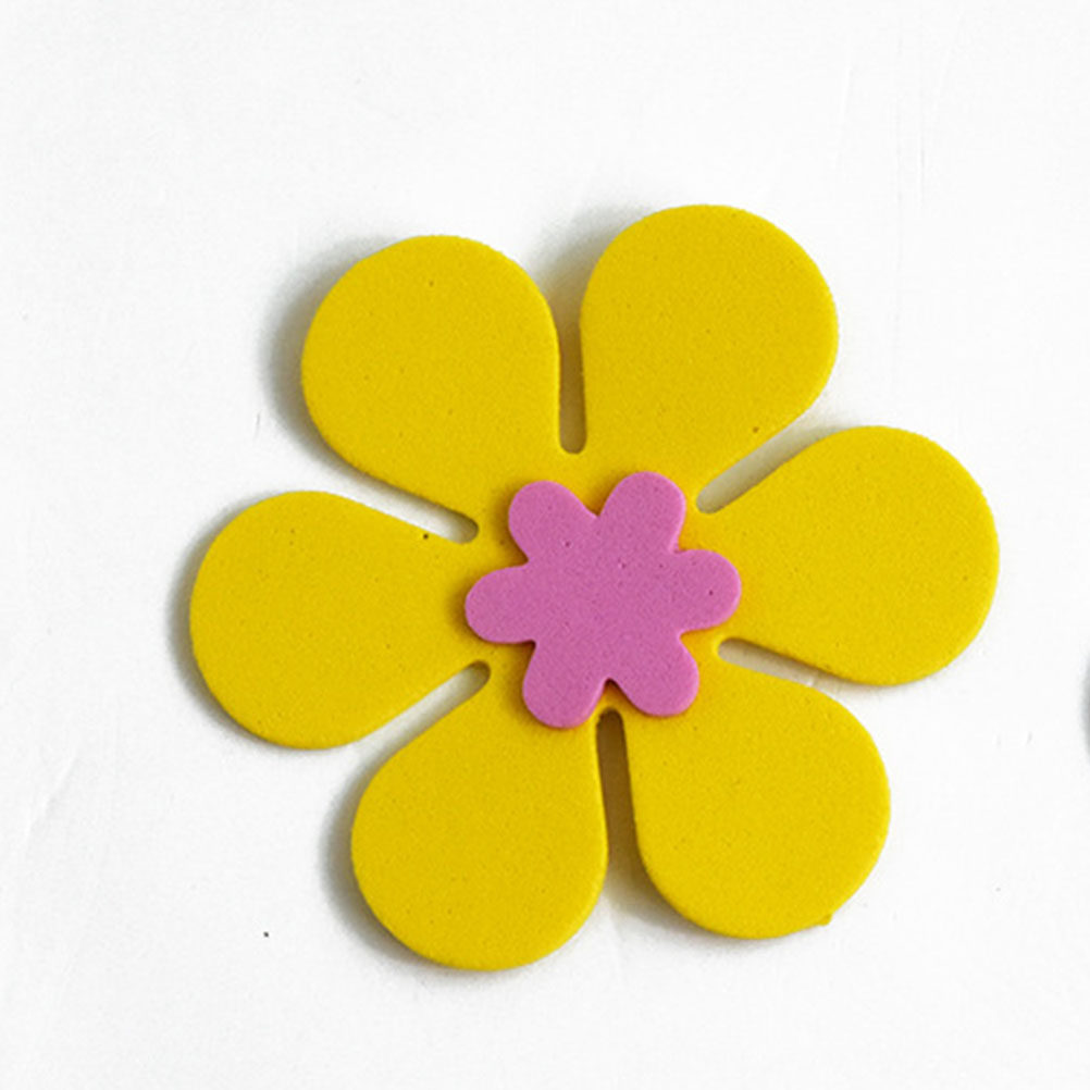120Pcs Cute Flower Design Foam - Flower Supplies のレビューと価格