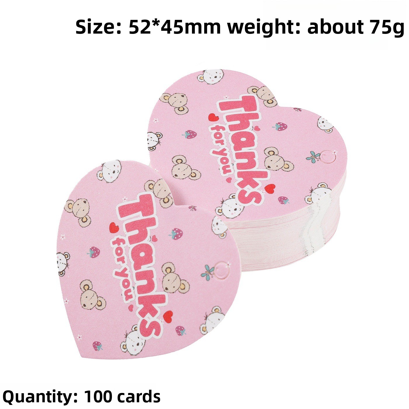 100pcs Thank You Gift Tags Car - Flower Supplies のレビューと価格