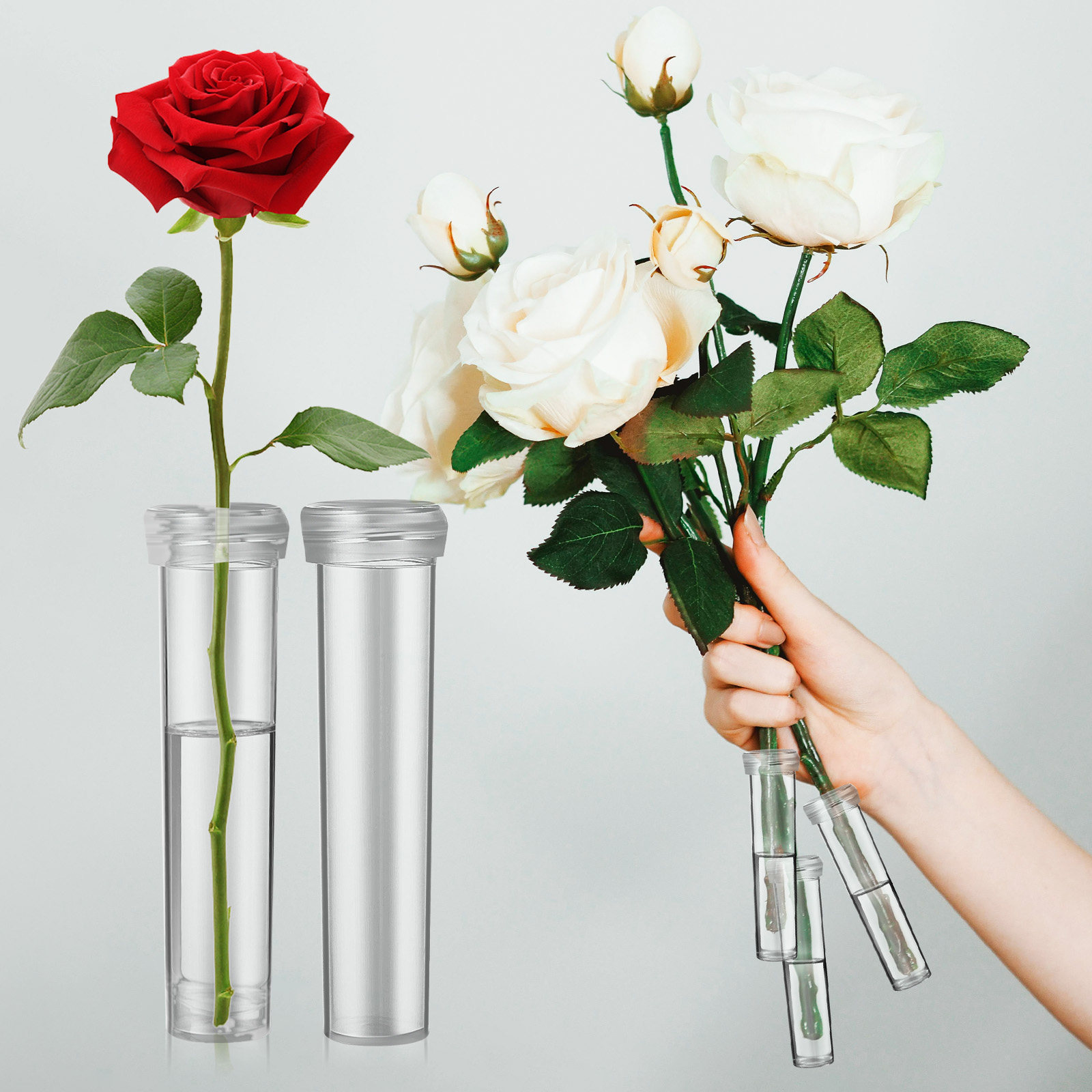 100Pcs Flower Water Tubes Leak - The Florist Supply のレビューと価格