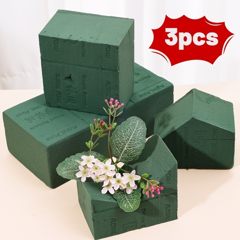 1/3x Floral Foam Blocks Green  - The Florist Supply のレビューと価格