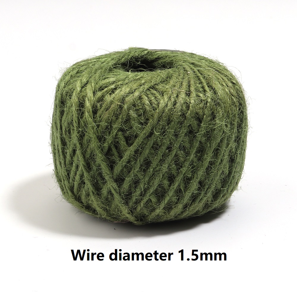 50Meter Natural Jute Ribbon Cr - Twine Jute Natural のレビューと価格