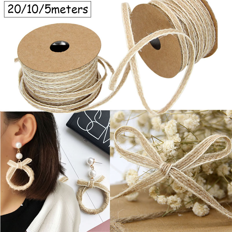 20/10/5M Natural Jute Rope Cor - Twine Jute Natural のレビューと価格