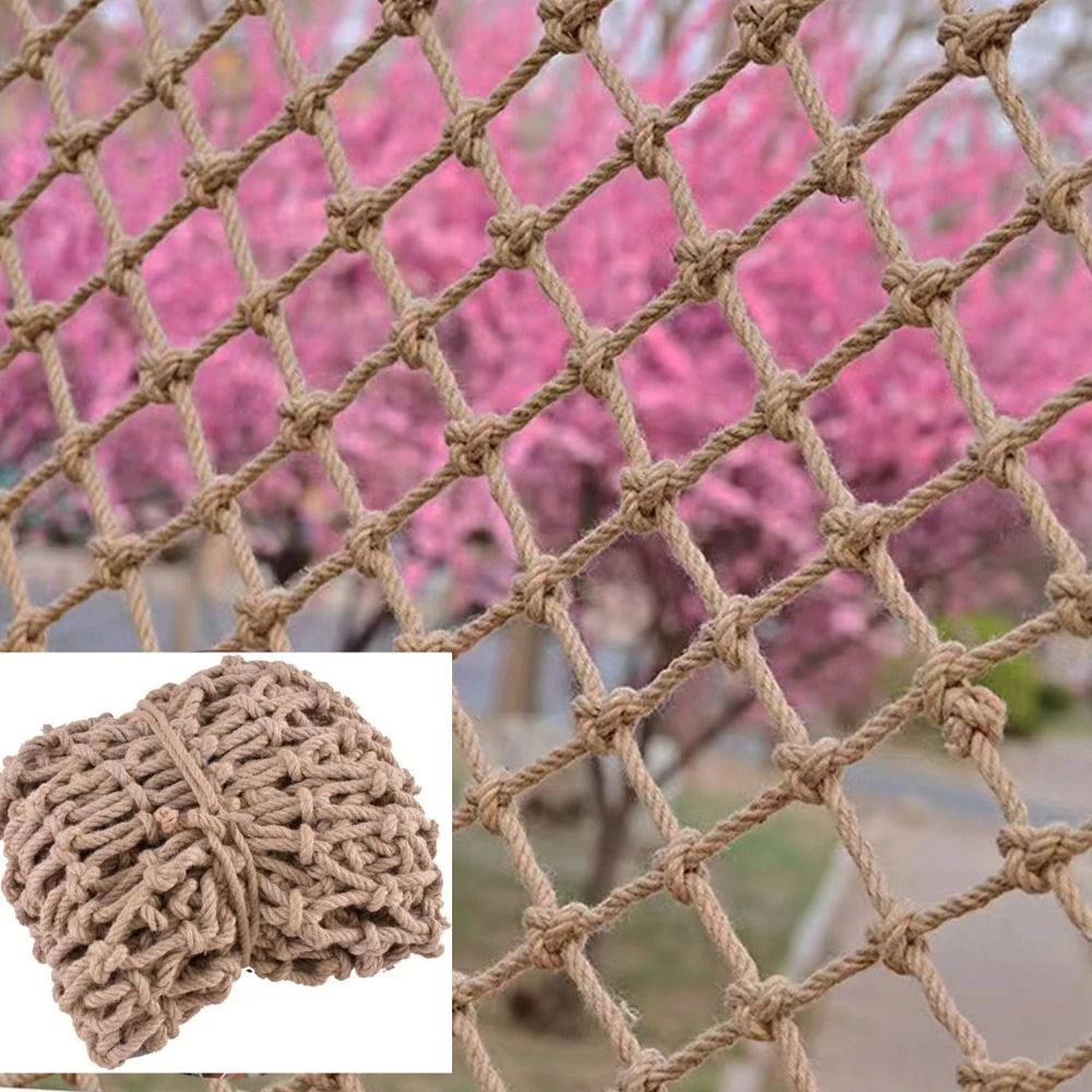 Hemp Rope Climbing Net Nature  - Twine Jute Natural のレビューと価格