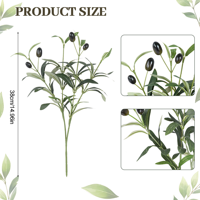 1/3/5Pcs Artificial Plant With - Florist Supply Vases のレビューと価格