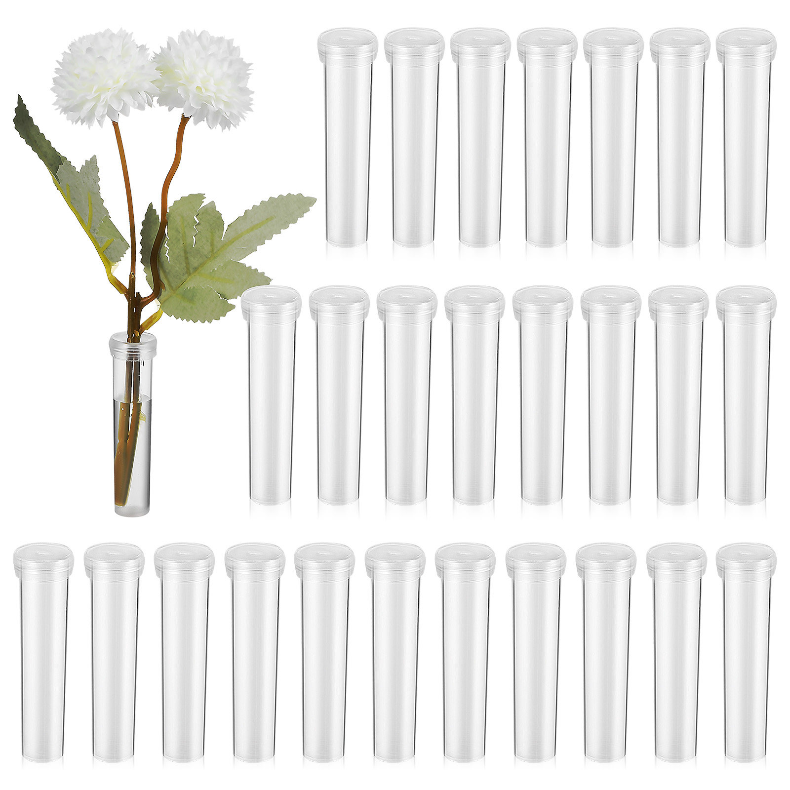 100Pcs Flower Nutrient Tubes U - The Florist Supply のレビューと価格