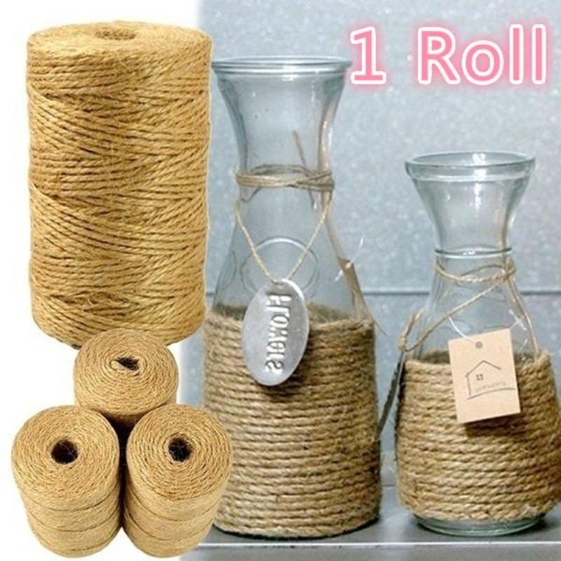 Jute Twine 100M Natural Sisal  - Twine Jute Natural のレビューと価格