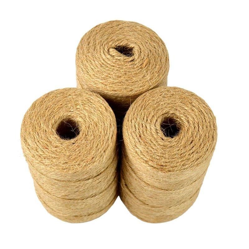Jute Twine 100M Natural Sisal  - Twine Jute Natural のレビューと価格
