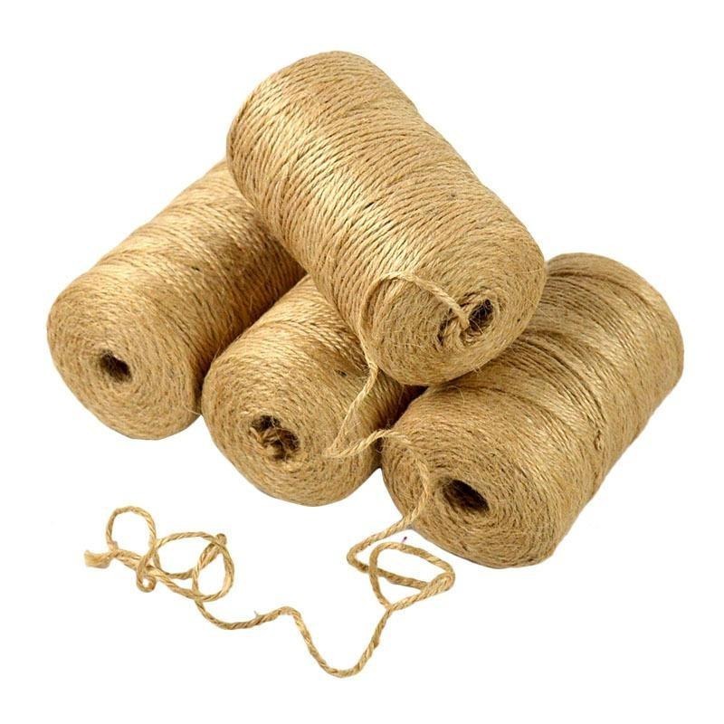 Jute Twine 100M Natural Sisal  - Twine Jute Natural のレビューと価格