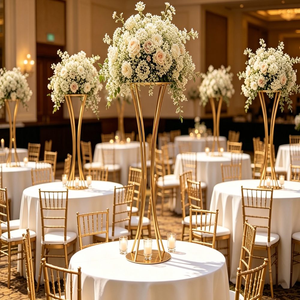 10pcs)60-110cm) sliver/white/b - Florist Supply Vases のレビューと価格