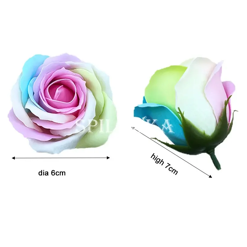 Spilewka 6X7cm Colorful Rose A - Flower Supplies のレビューと価格