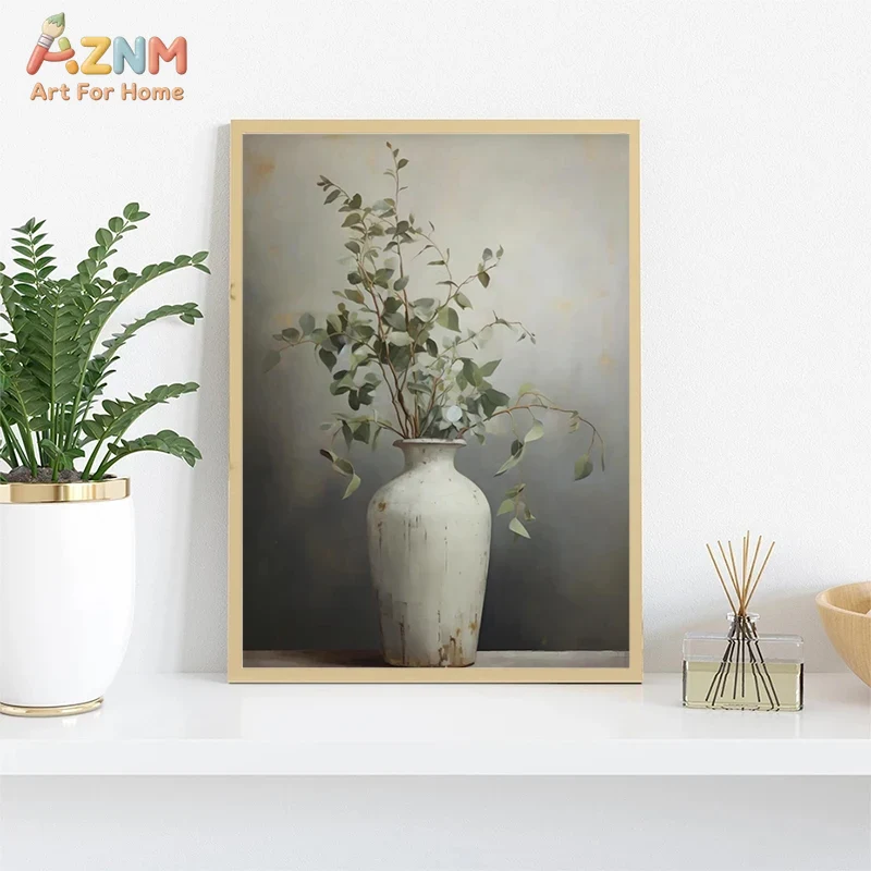 AZNM Vintage Flower Vase Canva - Florist Supply Vases のレビューと価格